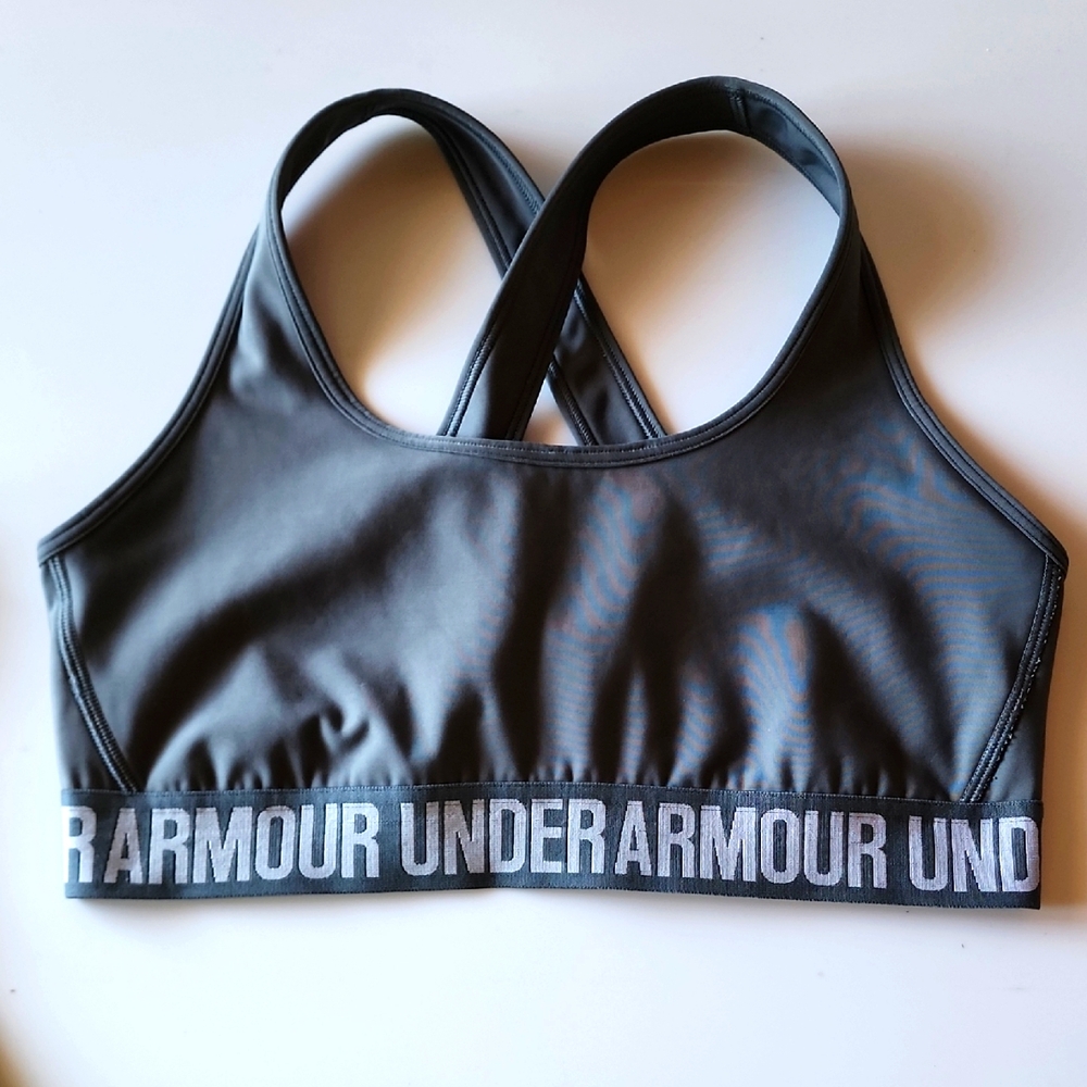 Under Armour and First Health Sports Bra Set - Black and Tan. - Picture 4 of 11